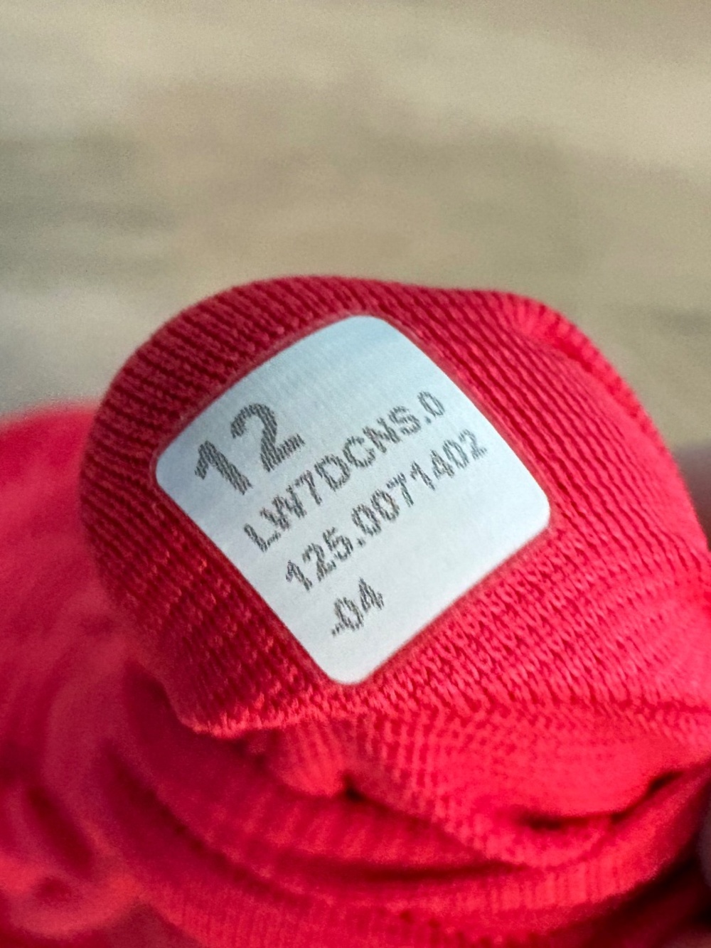 Women' Red Hotty Hot Lululemon Shorts Size 12 - Picture 5 of 5
